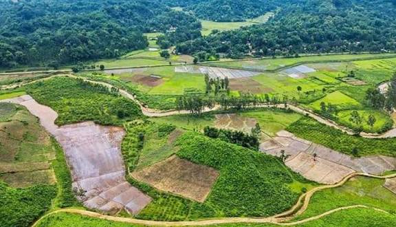 গারো পাহাড়ের প্রাকৃতিক দৃশ্য